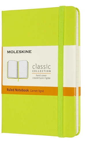 Moleskine S, hard cover, lined, lime - Journal - Main image