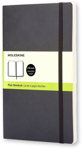 MOLESKINE S, Softcover, blanko, schwarz - Notizbuch - Hauptbild