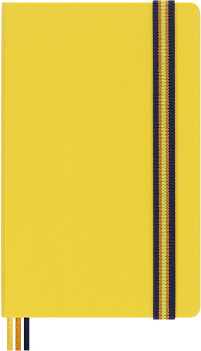 Moleskine K-Way L, keményfedeles, vonalas, sárga - Notesz - Fő fotó