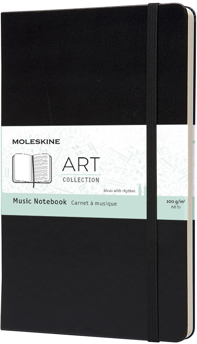 MOLESKINE L, kottafüzet, fekete