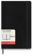 Tagebuch Moleskine 2023-2024 L, weicher Einband, schwarz D - Diář