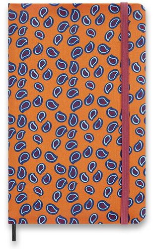 Moleskine UNI Professional Silk L, fester Einband, orange - Tagebuch - Hauptbild