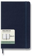 MOLESKINE 2024-2025 L, tvrdé desky, modrý - Týdenní diář