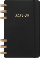 MOLESKINE 2024-2025 Spiral Academic L, soft cover, black - Planner