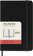 MOLESKINE 2025 S daily, hard plates, black - Planner