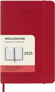 MOLESKINE 2025 S daily, soft plate, red - Planner
