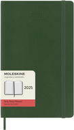MOLESKINE 2025 L denní, měkké desky, zelený - Diář