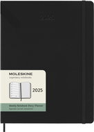 MOLESKINE 2025 XL weekly, hard cover, black - Planner