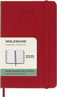 MOLESKINE 2025 S weekly, hard cover, red - Planner