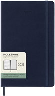 MOLESKINE 2025 L weekly, hardboard, blue - Planner