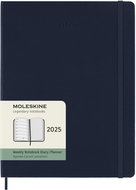MOLESKINE 2025 XL týdenní, tvrdé desky, modrý - Planner