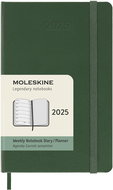 MOLESKINE 2025 S weekly, hard cover, green - Planner