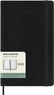 MOLESKINE 2025 L weekly, soft plates, black - Planner