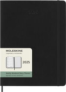 MOLESKINE 2025 XL weekly, soft plates, black - Planner
