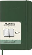 Diář MOLESKINE 2025 S týdenní, měkké desky, zelený - Diář