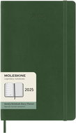 MOLESKINE 2025 L weekly, soft plate, green - Planner