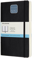 MOLESKINE L expanded, měkké desky, tečkovaný, černý - Zápisník