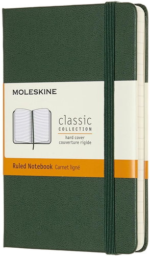 MOLESKINE S, hard cover, lined, green - Journal - Main image