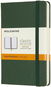 MOLESKINE S, tvrdé desky, linkovaný, zelený - Zápisník