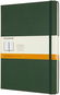 MOLESKINE XL, tvrdé desky, linkovaný, zelený - Zápisník
