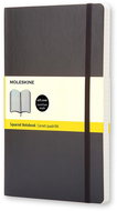 MOLESKINE L, měkké desky, čtverečkovaný, černý - Zápisník