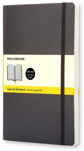 MOLESKINE L, soft plates, square, black - Journal - Main image