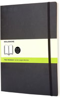 MOLESKINE XL, soft plates, clean, black - Journal