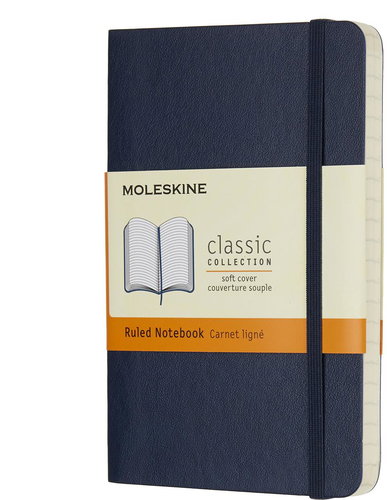 MOLESKINE S, soft cover, lined, blue - Journal - Main image