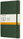 Soft cover, lined, green