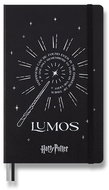 MOLESKINE Harry Potter L, linkovaný, černý - Zápisník