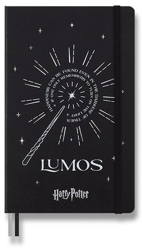 MOLESKINE Harry Potter L, lined, black - Journal - Main image