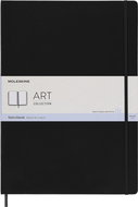MOLESKINE A3 sketchbook, hard cover, black - Journal
