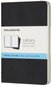 Exercise Book MOLESKINE S, dotted, black - pack of 3 - Sešit