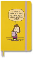 MOLESKINE Peanuts L, liniert, gelb - Notizbuch