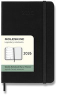MOLESKINE 2026 S weekly, hard cover, black - Planner