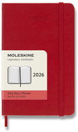 MOLESKINE 2026 S daily, hardboard, red - Planner