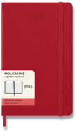 Planner MOLESKINE 2026 L daily, hardboard, red - Diář