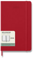 MOLESKINE 2026 L weekly, hard cover, red - Planner