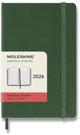 MOLESKINE 2026 S daily, hardboard, green - Planner