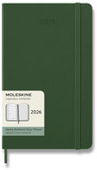 MOLESKINE 2026 L weekly, hard cover, green - Planner