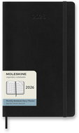 MOLESKINE 2026 L monthly, soft plates, black - Planner