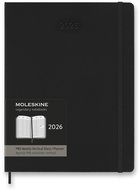 MOLESKINE 2026 XL PRO vertical weekly, hard plates, black - Planner