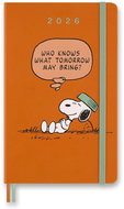 MOLESKINE 2026 Peanuts L weekly, hardcover, orange - Planner