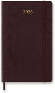 MOLESKINE 2026 P&E L weekly, soft plates, burgundy - Planner