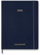 MOLESKINE 2025-2026 Essential XXL Vertical Weekly, Soft Plate, Blue - Planner