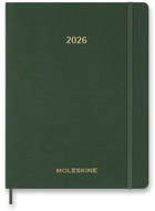 MOLESKINE 2026 Essential XXL Vertical Weekly, Soft Plate, Green - Planner