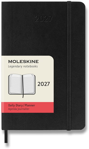 MOLESKINE 2027 Large Daily, Soft Cover, Black - Planner - Main image