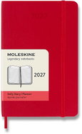 MOLESKINE 2027 Daily, Soft Cover, Red - Planner