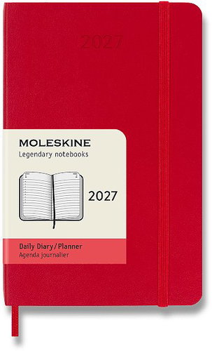 MOLESKINE 2027 Daily, Soft Cover, Red - Planner - Main image