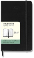 MOLESKINE 2027 S Weekly, Hardcover, Black - Planner